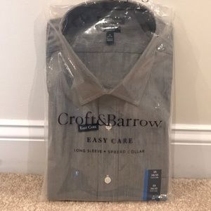 Men's Croft&Barrow Easy Care Dress Shirt Long Slv
